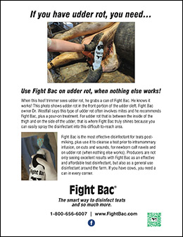 Fight Bac - Udder Rot Sellsheet